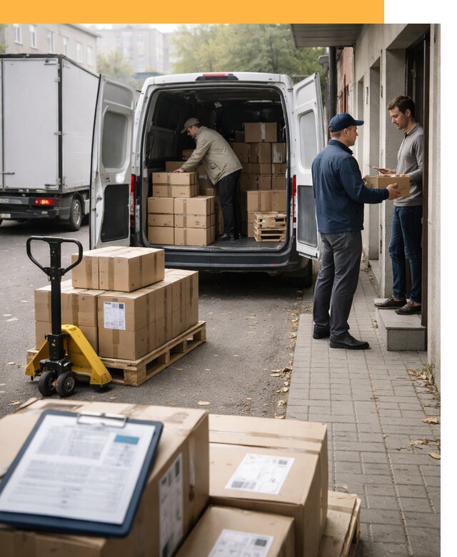 Доставка грузов от двери до двери с таможней от 45891 руб.