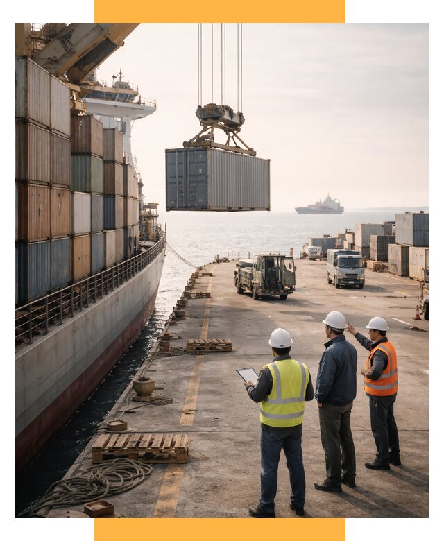 Морские перевозки грузов по миру от 45891 р. | СетСервис-Мрн