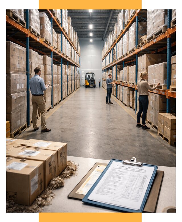 Ответственное хранение импортных грузов от 2550 р. СетСервис-Мрн