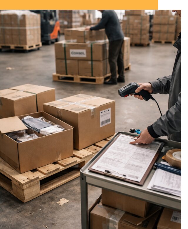 Сборные грузы из Китая: доставка, склад и таможня от 18356