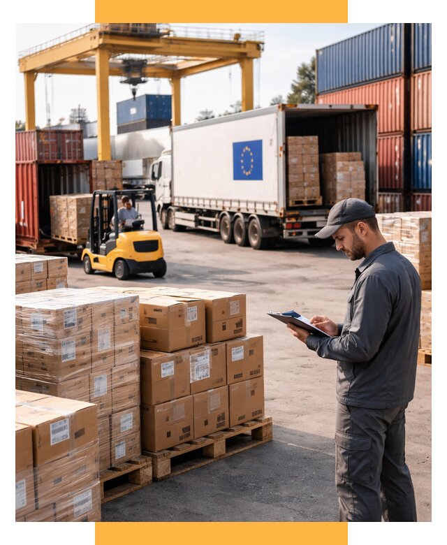 Доставка грузов из Европы от 12238 р., логистика СетСервис-Мрн