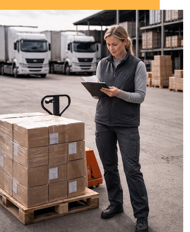 Доставка грузов из Европы к дверям клиента от 12238 руб