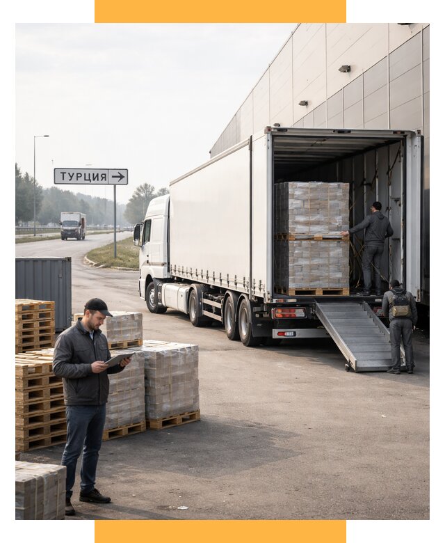Автоперевозки и доставка фурой из Турции от 122376 р. | СетСервис-Мрн