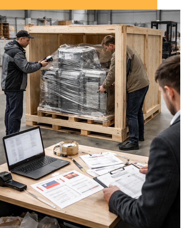 Доставка промышленного оборудования из США от 66287 руб