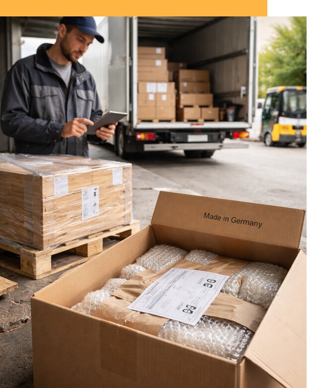 Доставка грузов из Германии от 45891 руб с таможенным оформлением