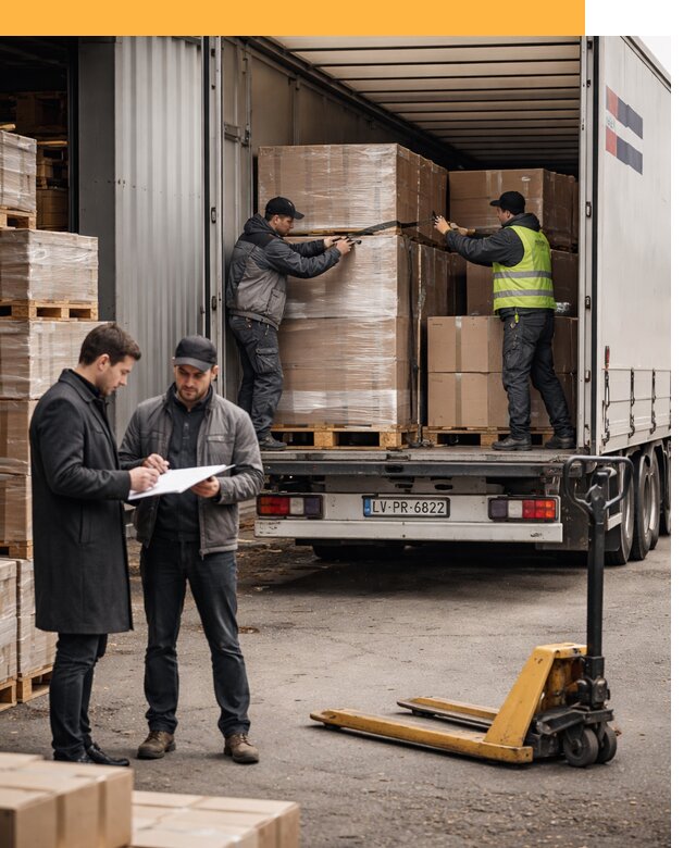 Автоперевозки из Латвии — международная доставка от 76485