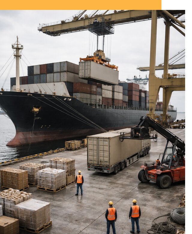 Морские перевозки из Индии: доставка FCL/LCL, таможня от 122376