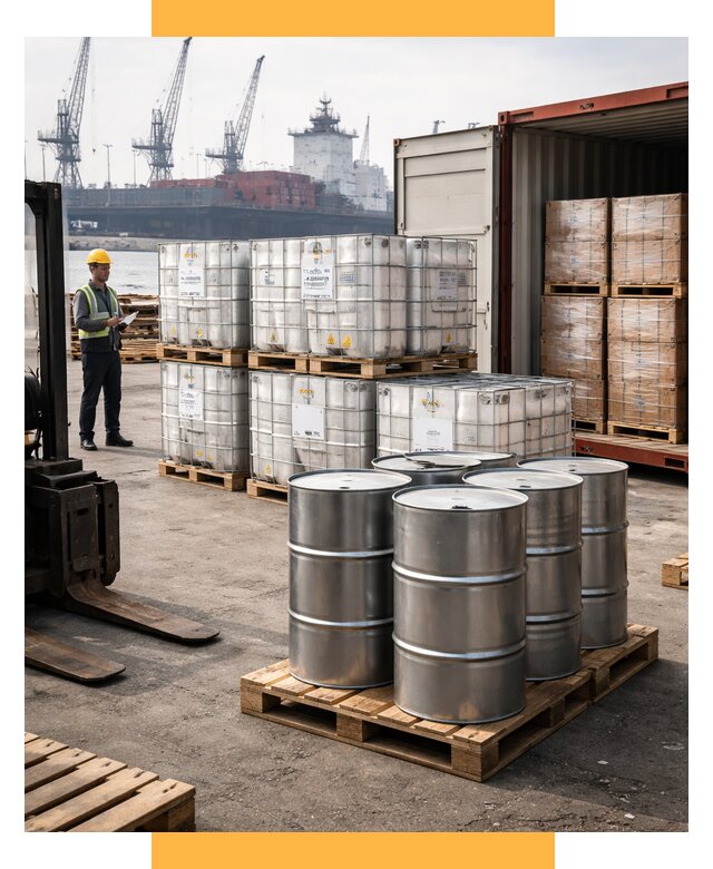 Доставка химического сырья из Индии от 254950 р. | СетСервис-Мрн