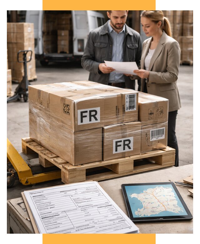 Доставка грузов в Францию от 25495 р., логистика СетСервис-Мрн