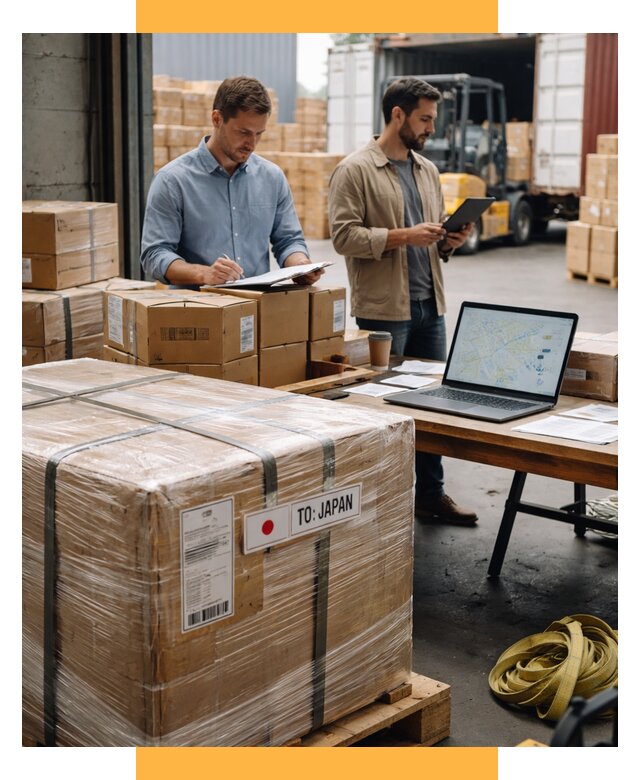 Доставка грузов в Японию от 25495 р., логистика СетСервис-Мрн