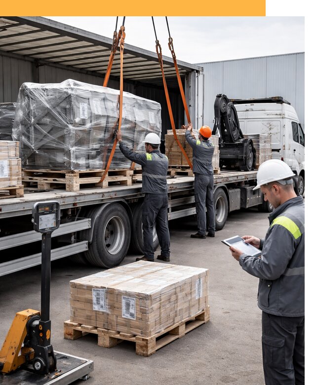 Перевозка крупного оборудования по миру от 30594 руб