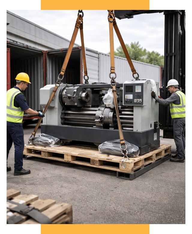 Перевозка станков и таможня от 61188 р. | СетСервис-Мрн логистика