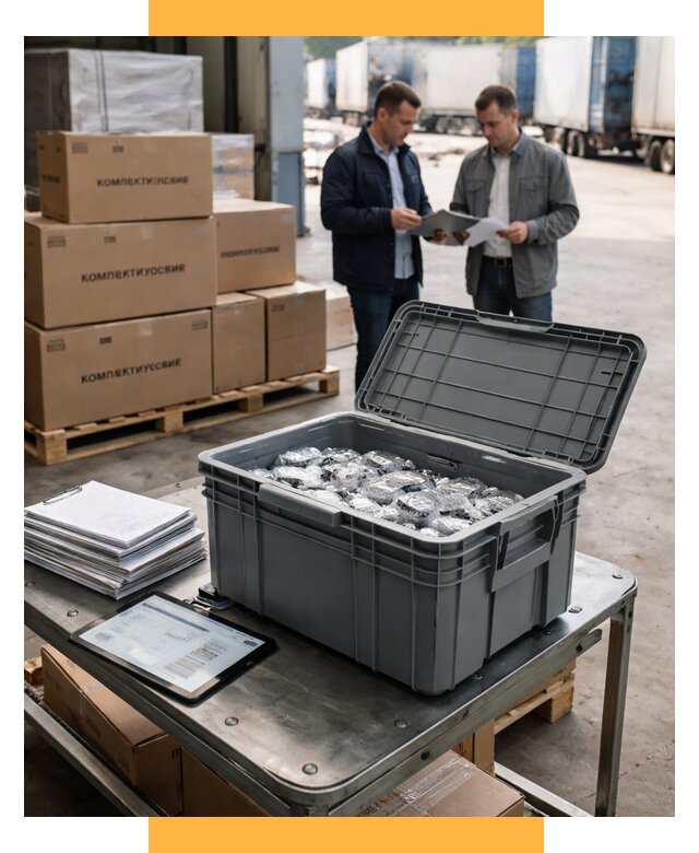 Перевозка комплектующих из Китая от 6629 р. | СетСервис-Мрн