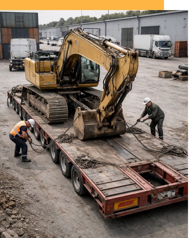 Перевозка спецтехники по России и миру от 45891 руб