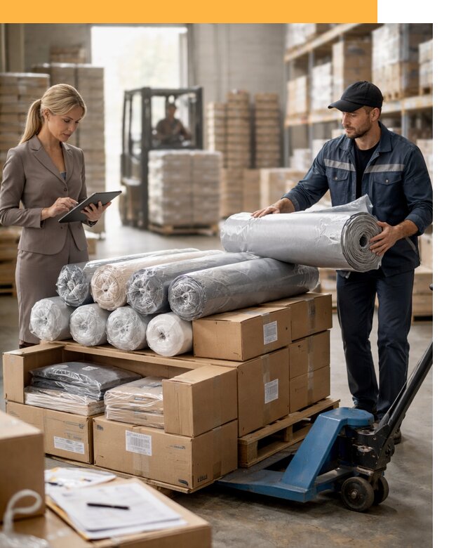 Перевозка текстиля по миру от 15297 руб. с таможней и страхованием