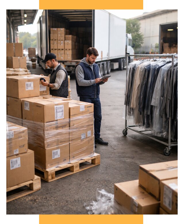 Перевозка и доставка одежды из Китая от 7649 р., СетСервис-Мрн