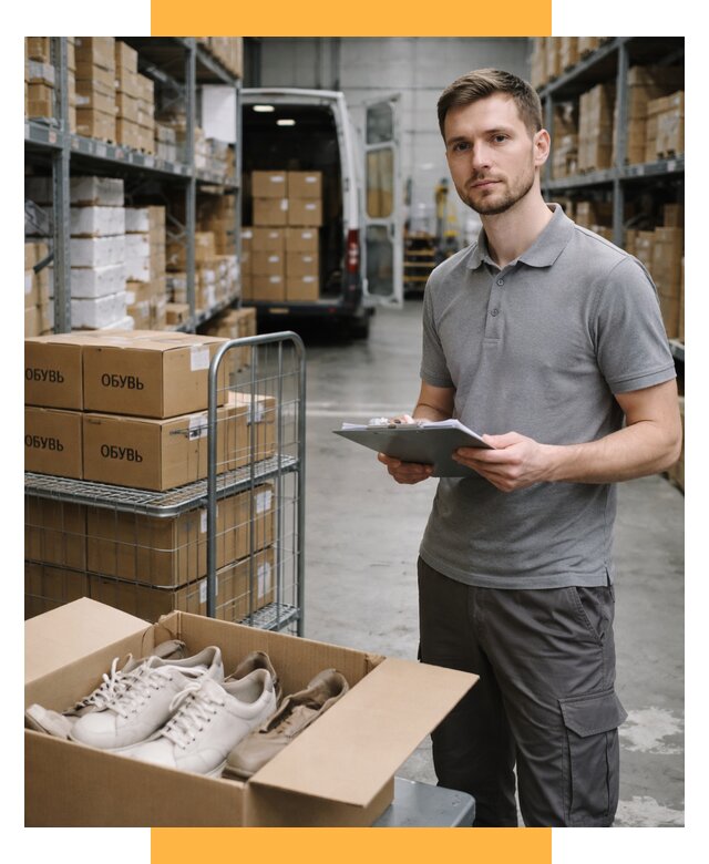 Доставка обуви из Китая и Турции от 4589 р. СетСервис-Мрн