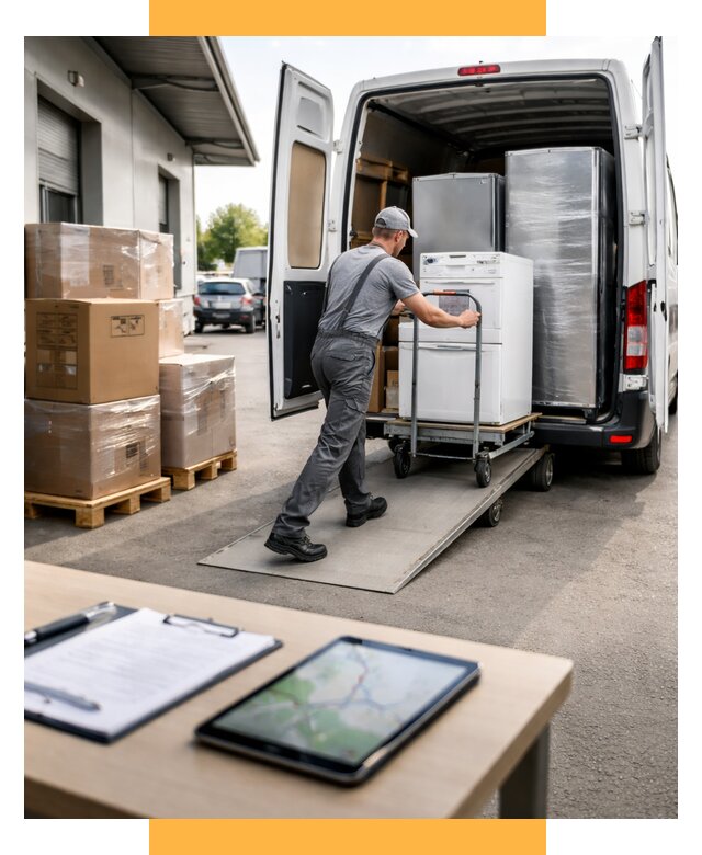 Перевозка бытовой техники от 6629 р. - логистика СетСервис-Мрн