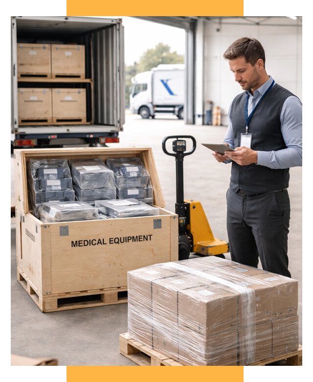 Перевозка медицинского оборудования от 15297 р. в СетСервис-Мрн