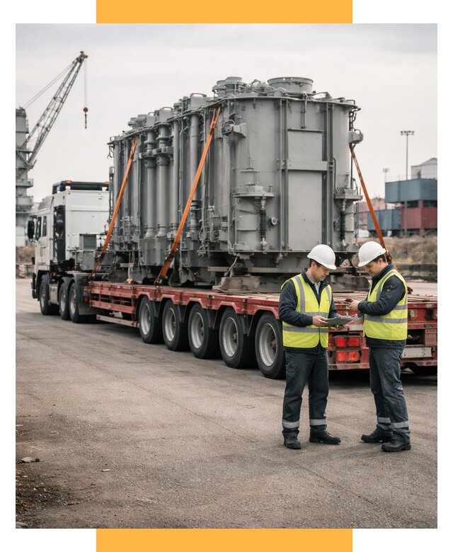 Перевозка негабаритных грузов под ключ от 122376 р., СетСервис-Мрн