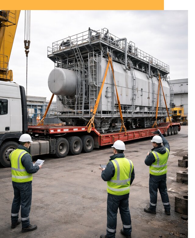 Перевозка негабаритных грузов по миру от 122376 руб
