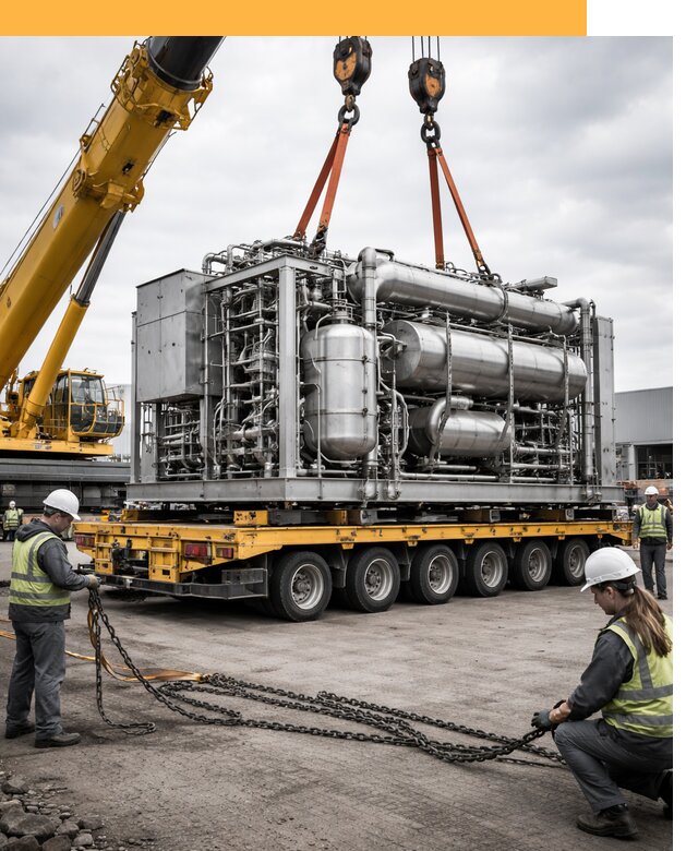 Перевозка тяжеловесных грузов по миру от 152970 руб