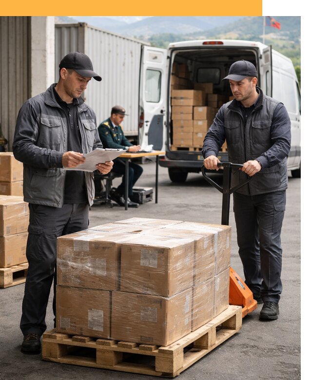 Доставка грузов через Армению, быстрая таможенная очистка от 25495