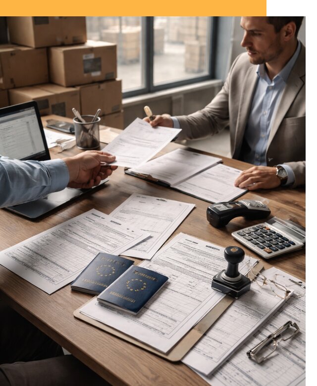 Таможенное оформление грузов из Европы от 8668 руб