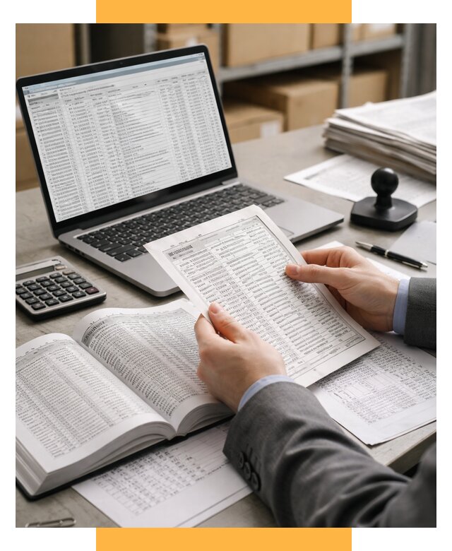 Подбор и проверка кода ТН ВЭД от 2550 р. - СетСервис-Мрн