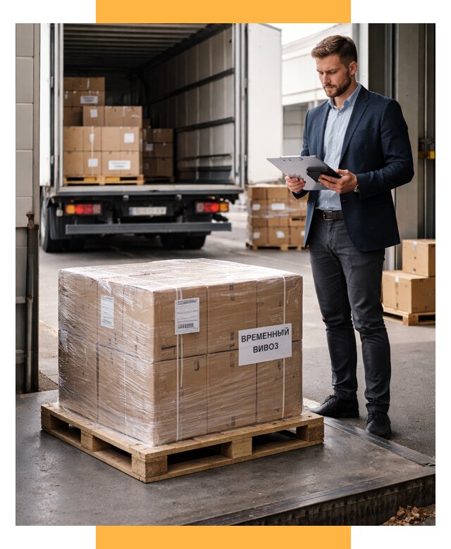Временный вывоз товаров под ключ от 8158 р. | СетСервис-Мрн