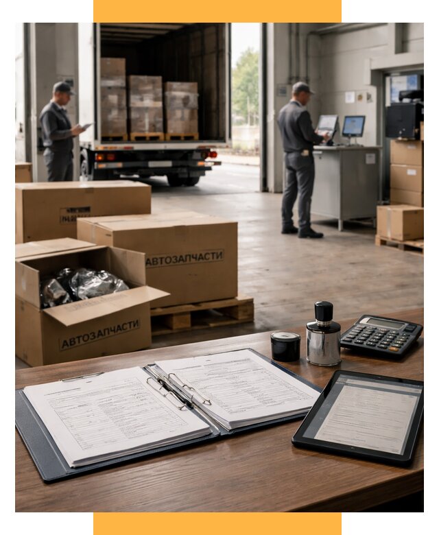Таможенное оформление автозапчастей под ключ от 8668 р., СетСервис-Мрн