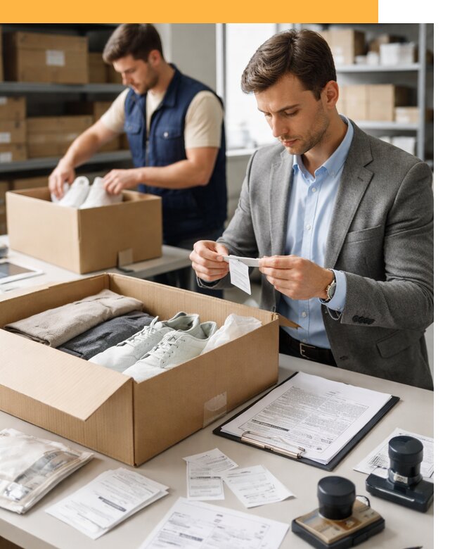 Таможенное оформление одежды и обуви по выгодной цене от 6629 руб