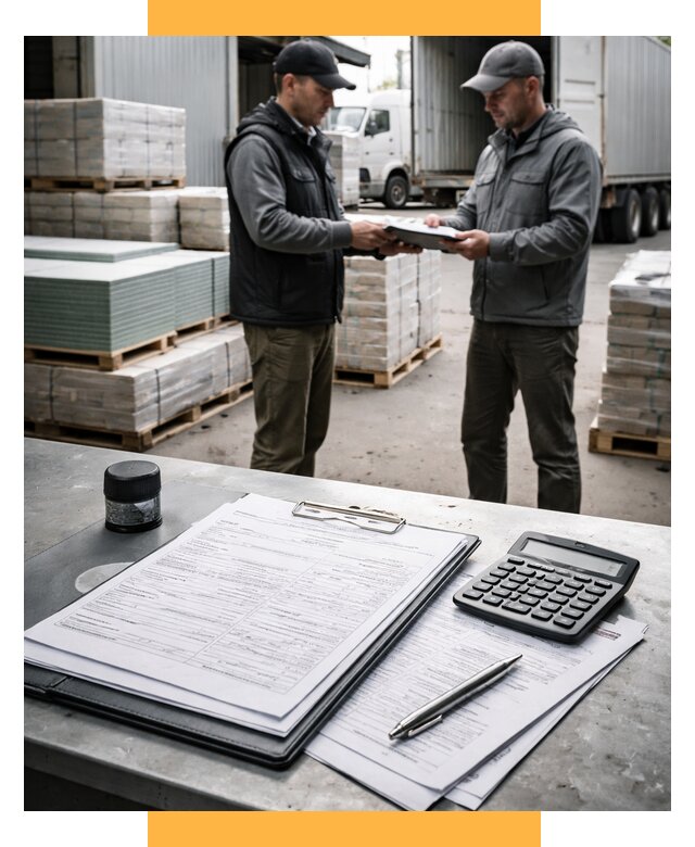 Таможенное оформление стройматериалов от 8668 р. | СетСервис-Мрн
