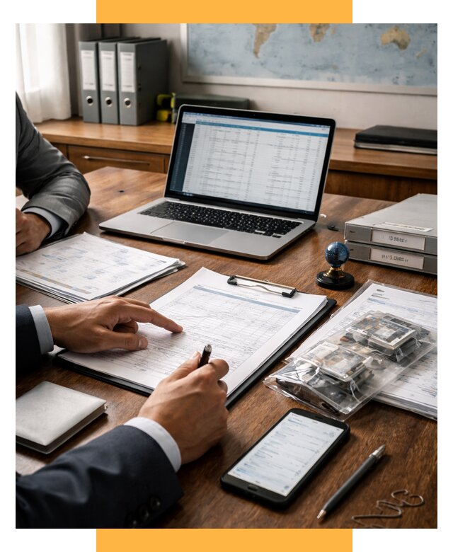 Проверка поставщика за рубежом от 8668 р. | СетСервис-Мрн аудит